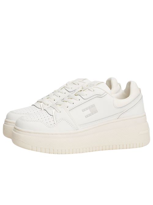 Sneaker bianca in pelle Tommy Jeans | EN0EN0284002T